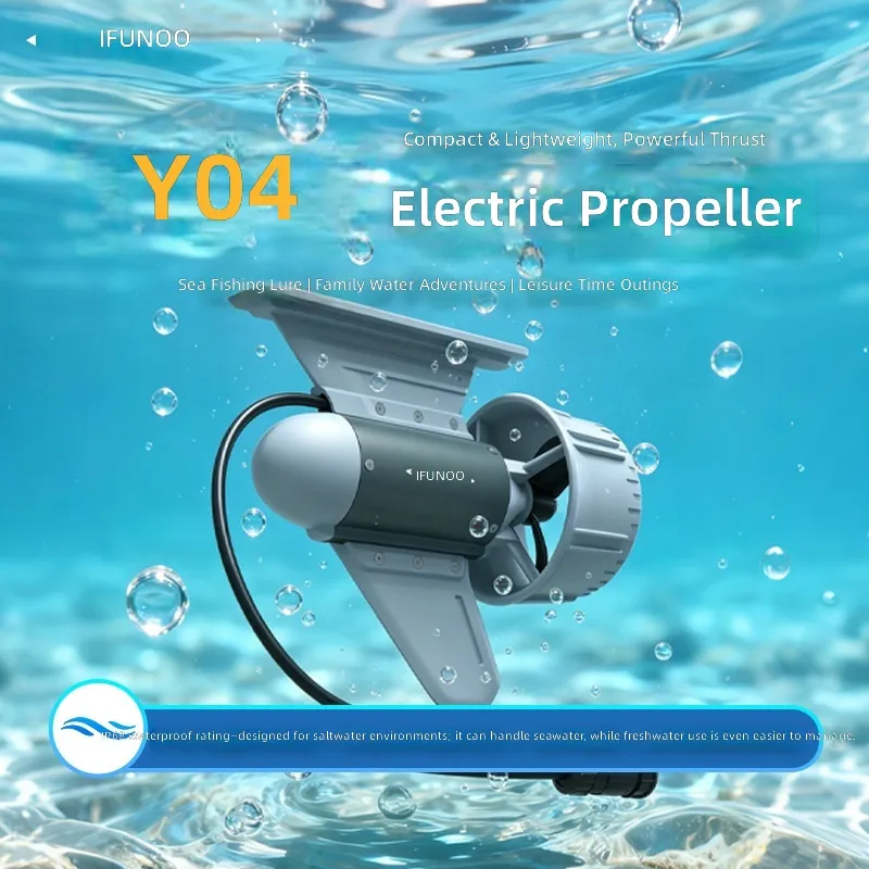 Fishing Boat Outboard Motor - Motore Fuoribordo Elettrico Y04 con Batteria