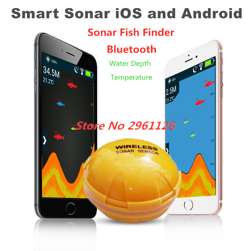 Fishing Boat Depth Finder - Fish Finder wireless Ecoscandaglio portatile Telefono