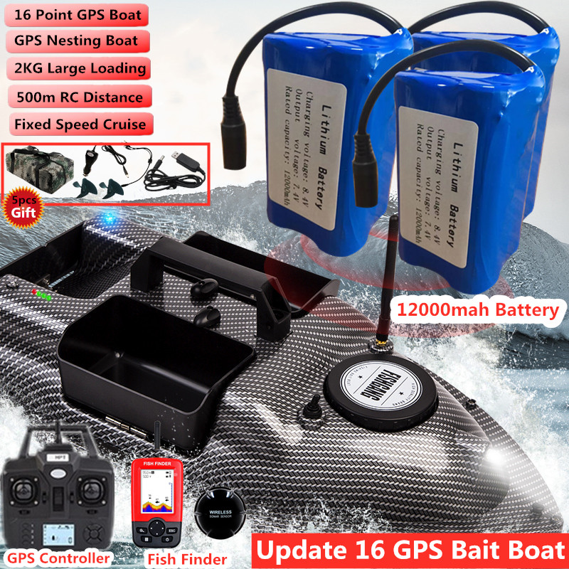 Fishing Boat Gps - 16 punti GPS doppia posizione velocità