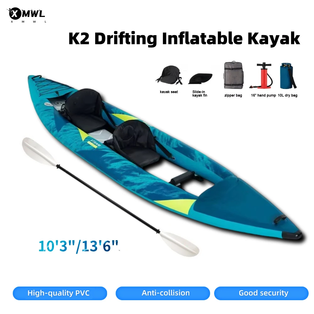 Fishing Boat Seat - Canoa Kayak Gonfiabile 1-2 Persone 840D