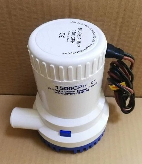 Fishing Boat Bilge Pump - Pompa di sentina automatica sommergibile 12V/24V