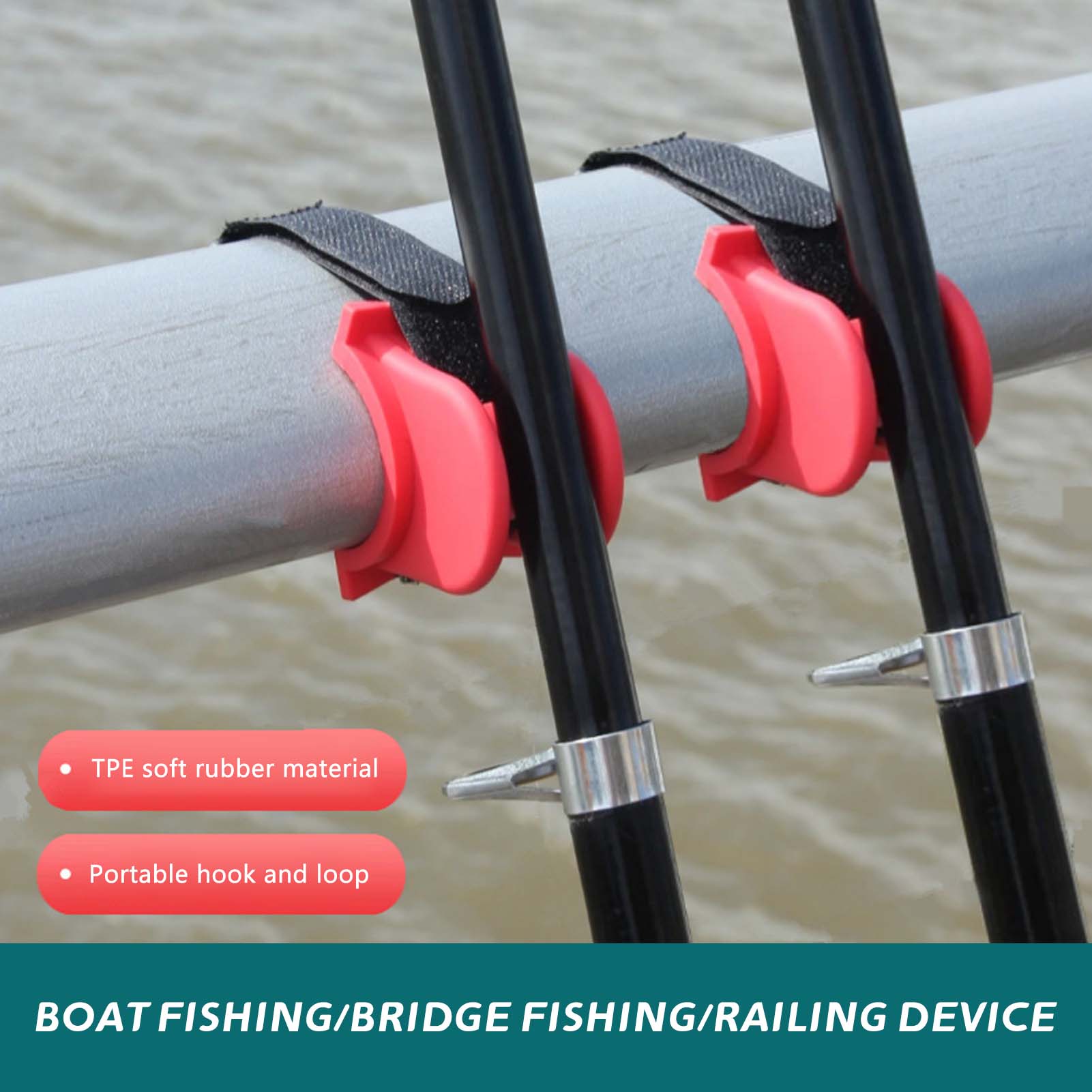 Fishing Boat Oar - Portacanna da Pesca a U con