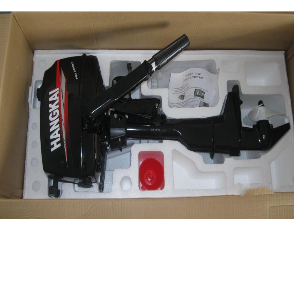 Fishing Boat Outboard Motor - Motore Fuoribordo Hangkai 6Hp 2 Tempi