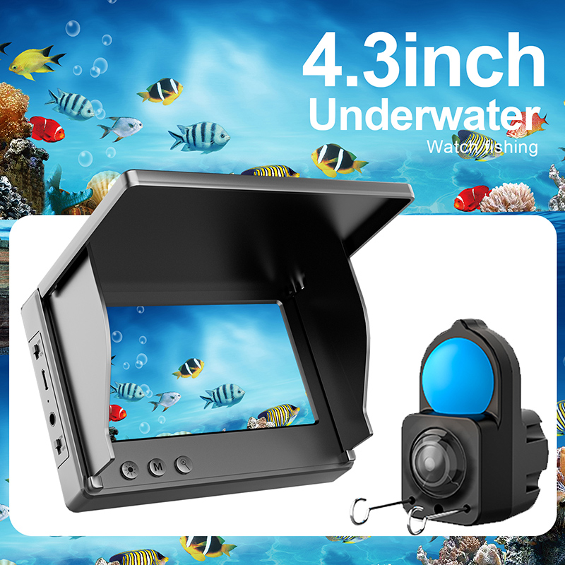 Fishing Boat Depth Finder - Telecamera Subacquea Impermeabile IP68 con Monitor,
