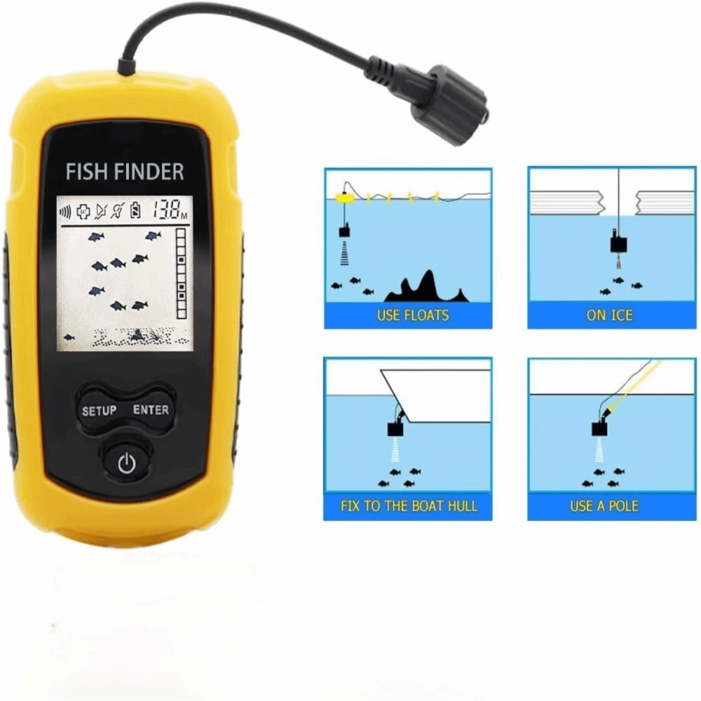 Ecoscandaglio Portatile Palmar - Fishing Boat Depth Finder recensione e prezzo