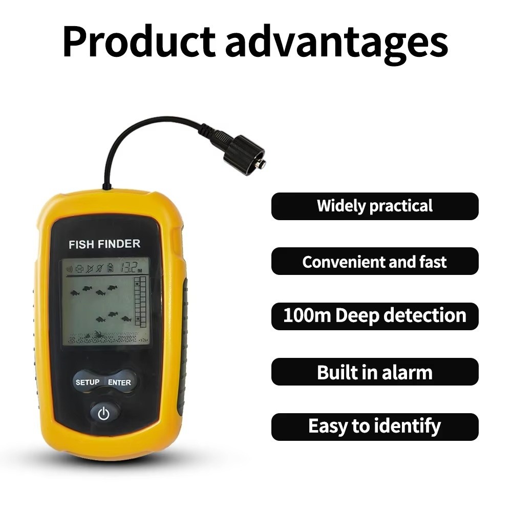 Ecoscandaglio Portatile Palmar - Fishing Boat Depth Finder recensione e prezzo