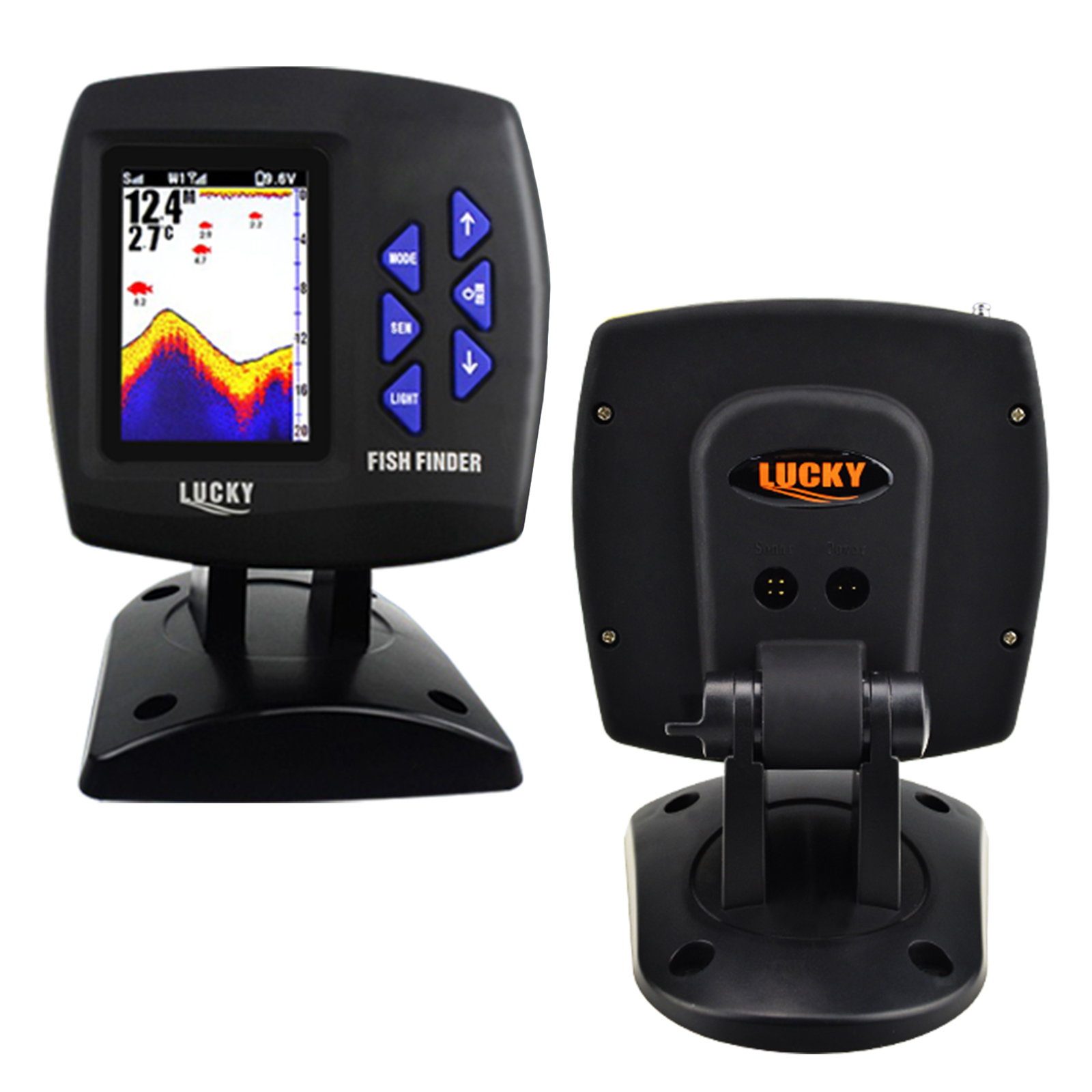 LUCKY Fishfinder Portatile con - Fishing Boat Depth Finder recensione e prezzo