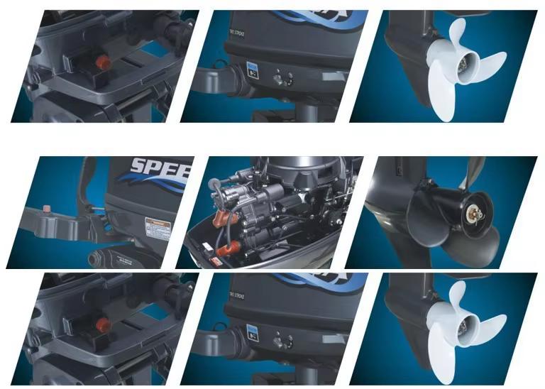 Motori Fuoribordo YADAO 5HP a  - Fishing Boat Outboard Motor recensione e prezzo