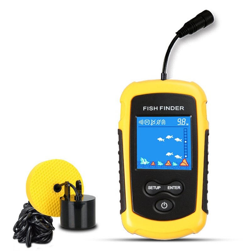 ABUE-Kayak Ecoscandaglio Porta - Fishing Boat Depth Finder recensione e prezzo