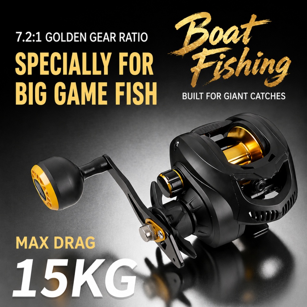 Mulinello da Baitcasting Heavy - Fishing Boat Steering Wheel recensione e prezzo