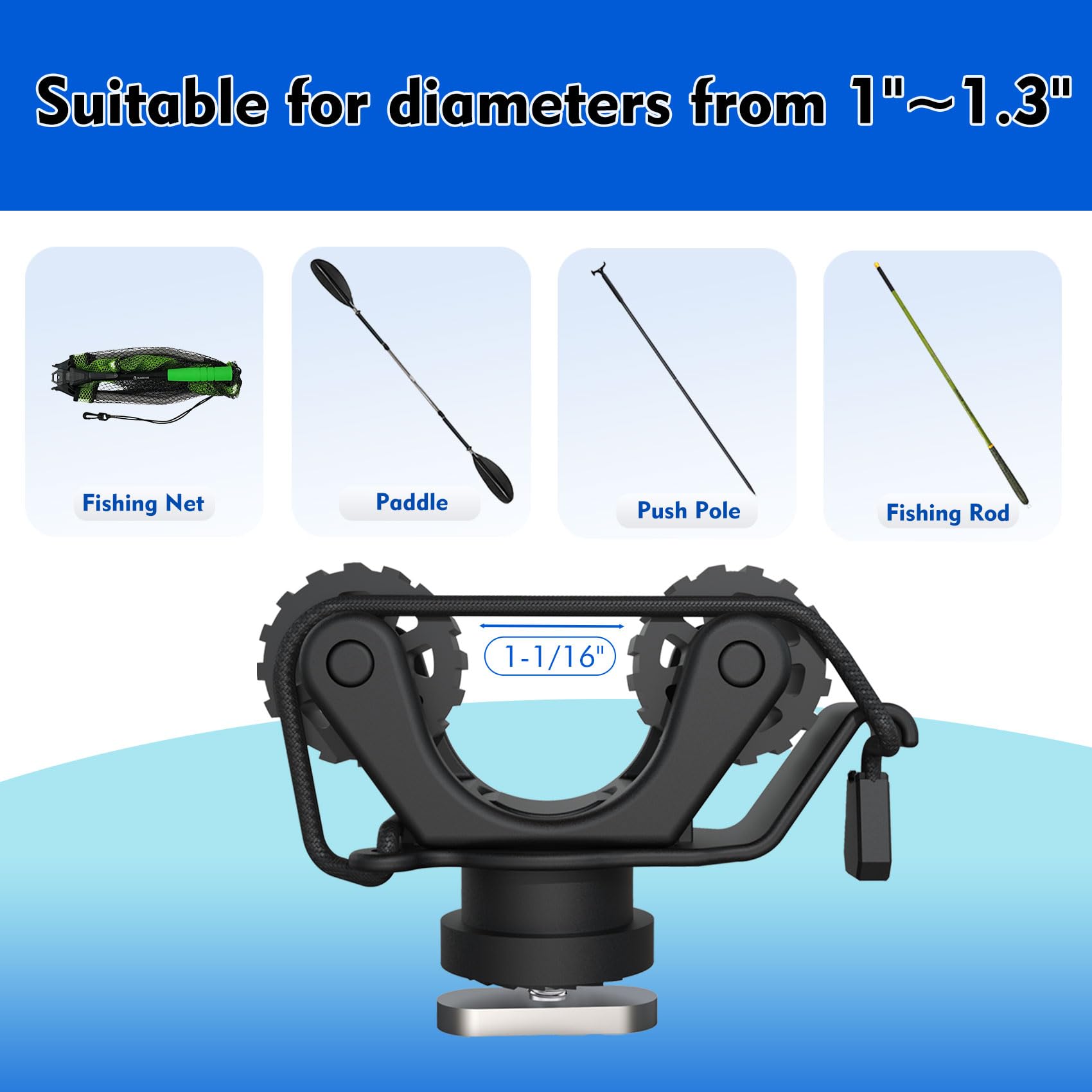 Supporto per pagaia per binari - Fishing Boat Steering Wheel recensione e prezzo