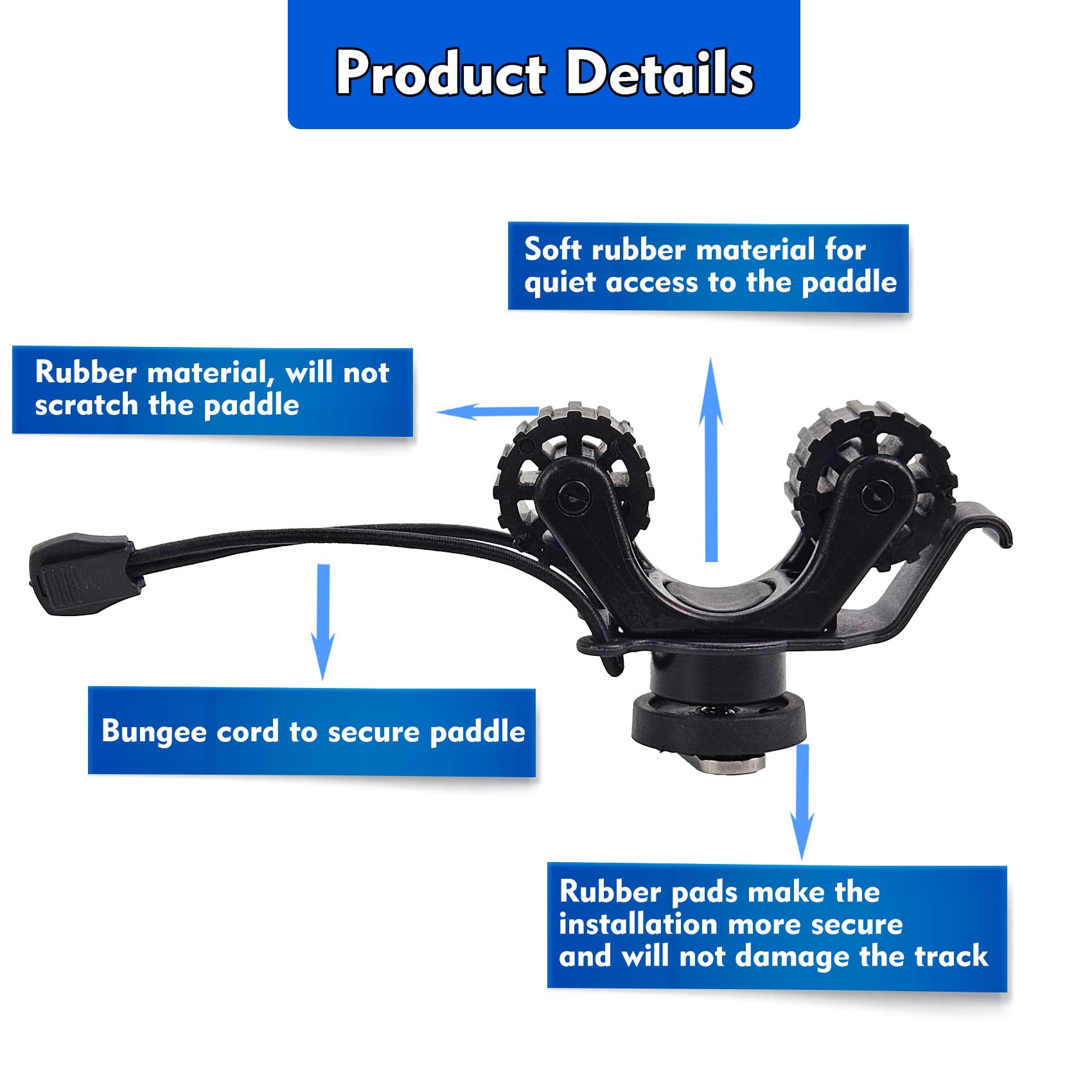 Supporto per pagaia per binari - Fishing Boat Steering Wheel recensione e prezzo