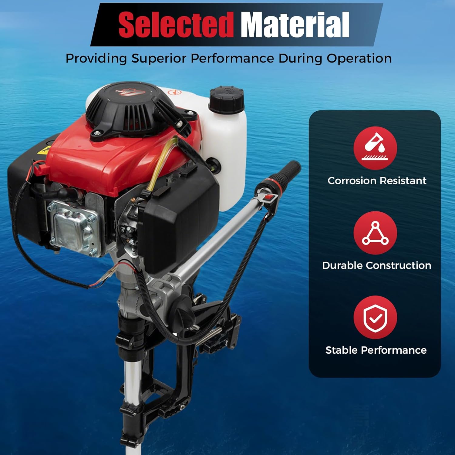 Motore Fuoribordo 4HP, 4 Tempi - Fishing Boat Outboard Motor recensione e prezzo