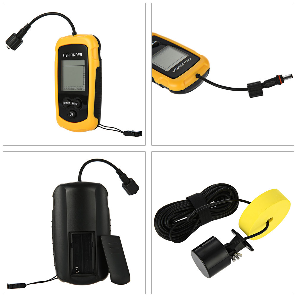 Ecoscandaglio Portatile con Al - Fishing Boat Depth Finder recensione e prezzo