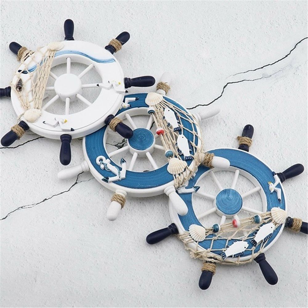 Decorazione da parete in legno - Fishing Boat Steering Wheel recensione e prezzo