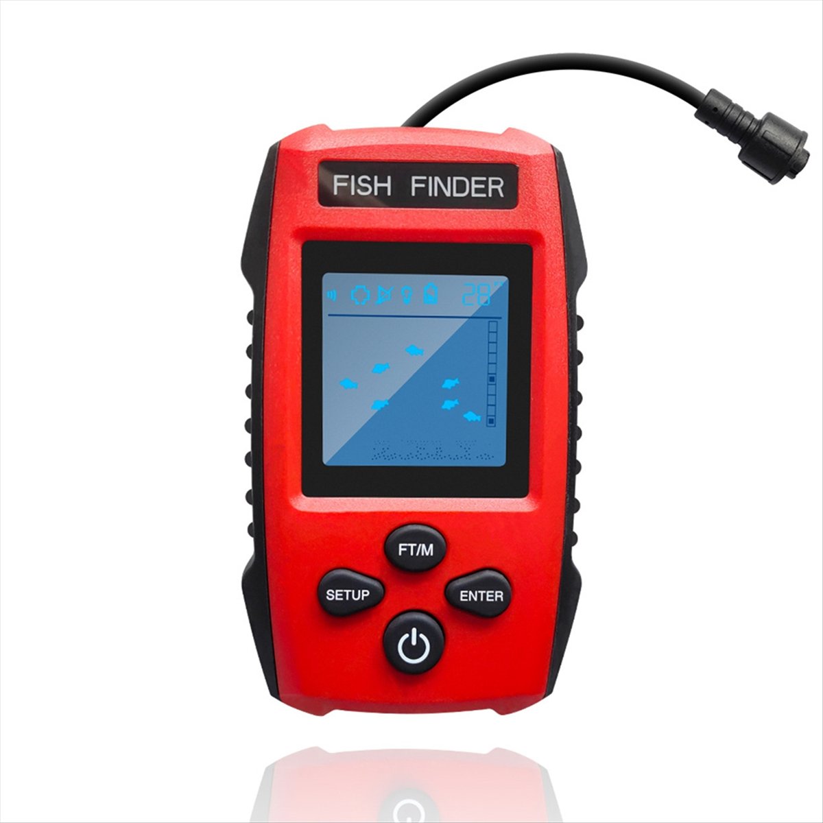 Trasduttore sonar cablato per  - Fishing Boat Depth Finder recensione e prezzo