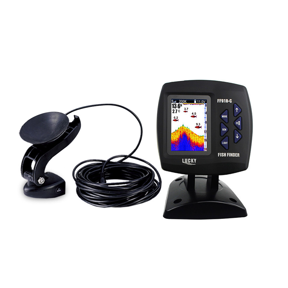 FF918-C100DS Fish Finder cabla - Fishing Boat Depth Finder recensione e prezzo