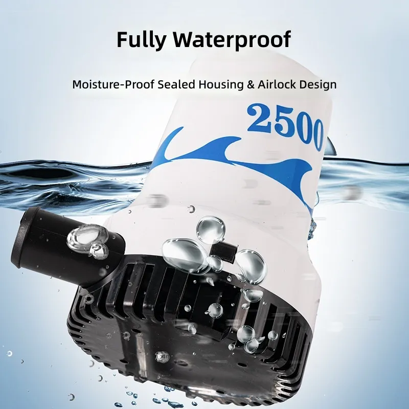 Pompa di sentina marina 12V 24 - Fishing Boat Bilge Pump recensione e prezzo