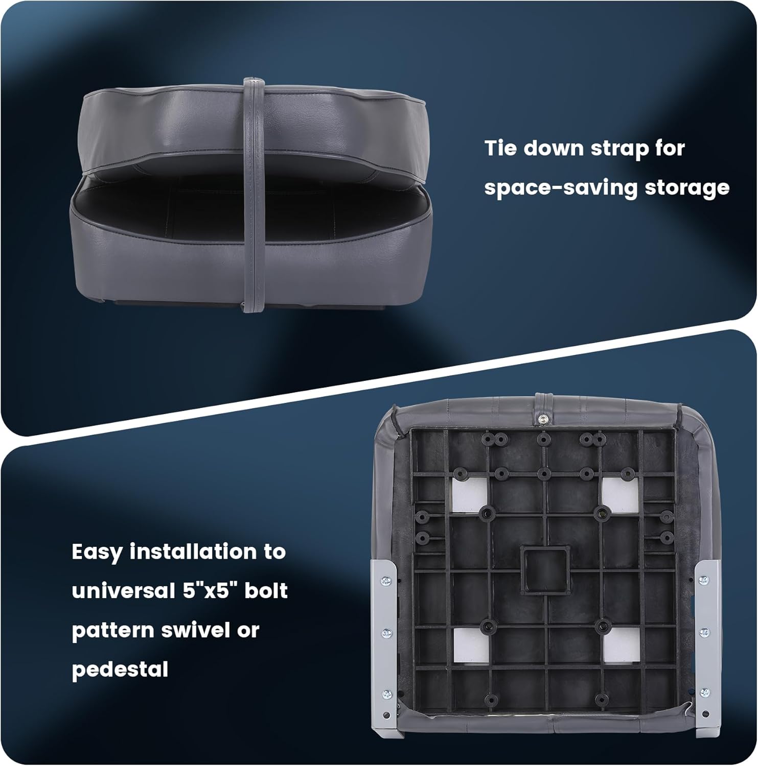 Set di 2 Sedili Pieghevoli per - Fishing Boat Seat recensione e prezzo