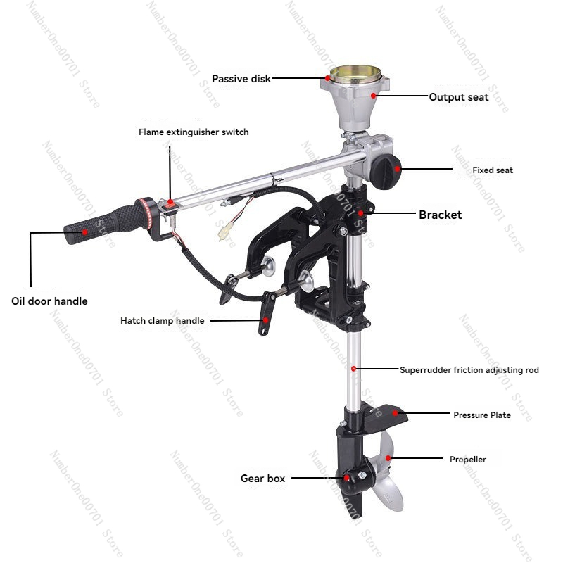 Elica per Motore Fuoribordo, S - Fishing Boat Outboard Motor recensione e prezzo