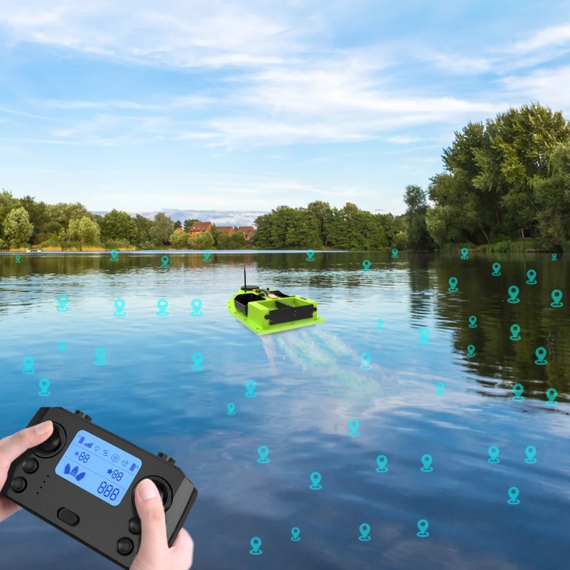 Barca Telecomandata D19 GPS pe - Fishing Boat Gps recensione e prezzo